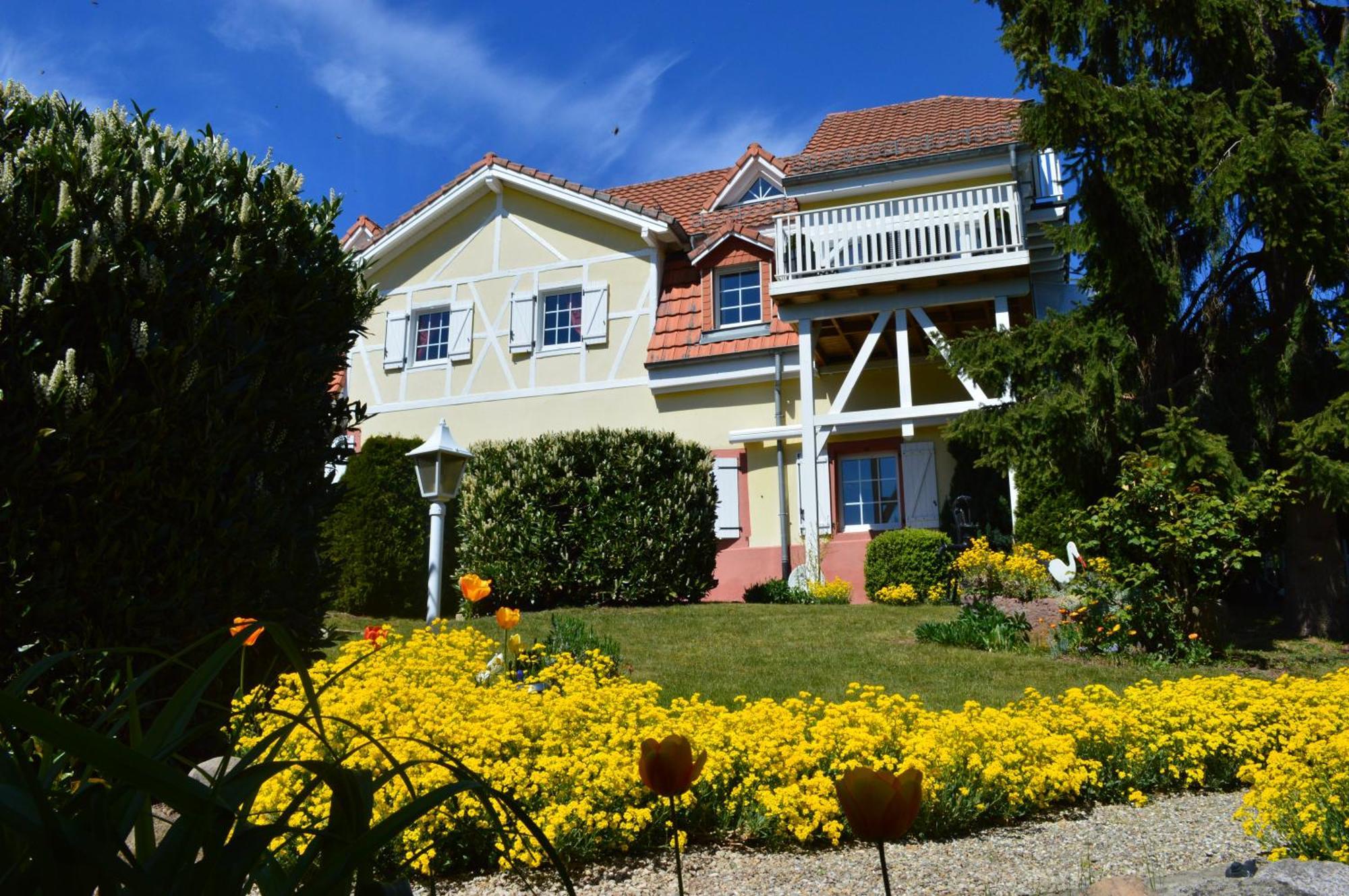 Ferienwohnung Au Petit Bonheur Thannenkirch Exterior foto